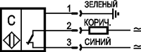 Схема подключения CSN EC81A5-12G-20-LZS27-H